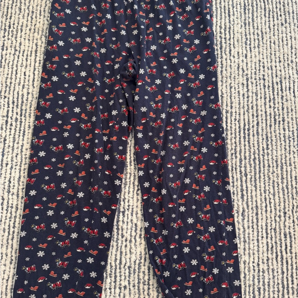 Women Pajama Bottoms with Festive Pattern
